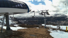view from Fjellheisen on 2025-04-23