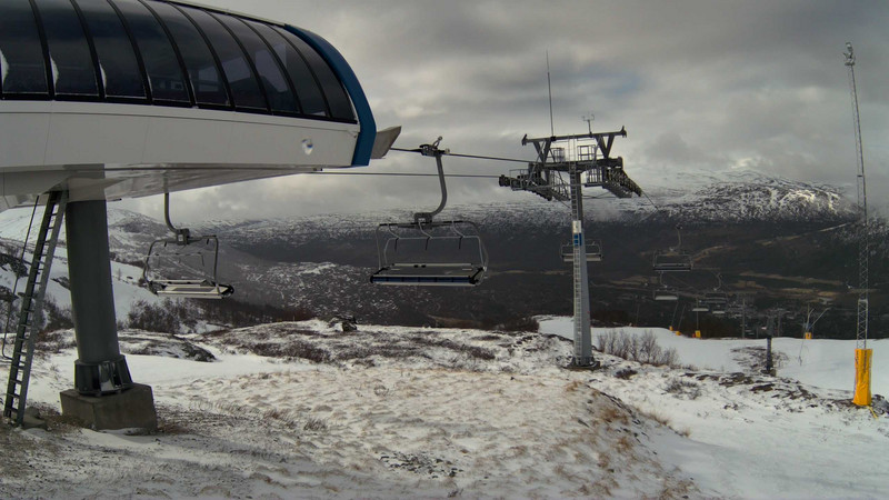 time-lapse frame, Fjellheisen webcam