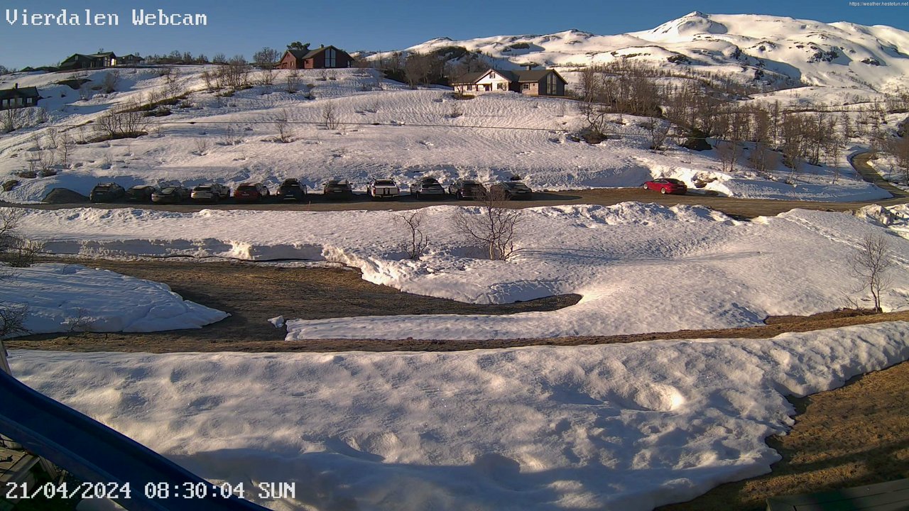 time-lapse frame, Vierdalen Weathercam webcam