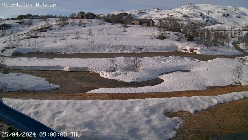 time-lapse frame, Vierdalen webcam