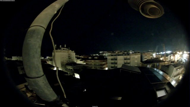 time-lapse frame, Oss. Met. di Gabicce Mare Puntamento Est webcam