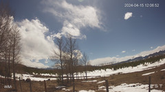 view from Never Summer Cam on 2024-04-15