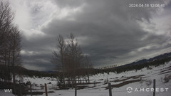 view from Never Summer Cam on 2024-04-18