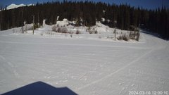 view from Nordic Centre Lodge on 2024-03-16