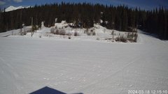 view from Nordic Centre Lodge on 2024-03-18