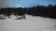 view from Nordic Centre Lodge on 2024-12-08