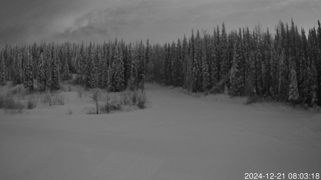 time-lapse frame, Nordic Centre Lodge webcam