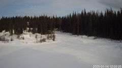 view from Nordic Centre Lodge on 2025-01-14