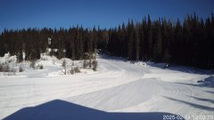 view from Nordic Centre Lodge on 2025-02-11