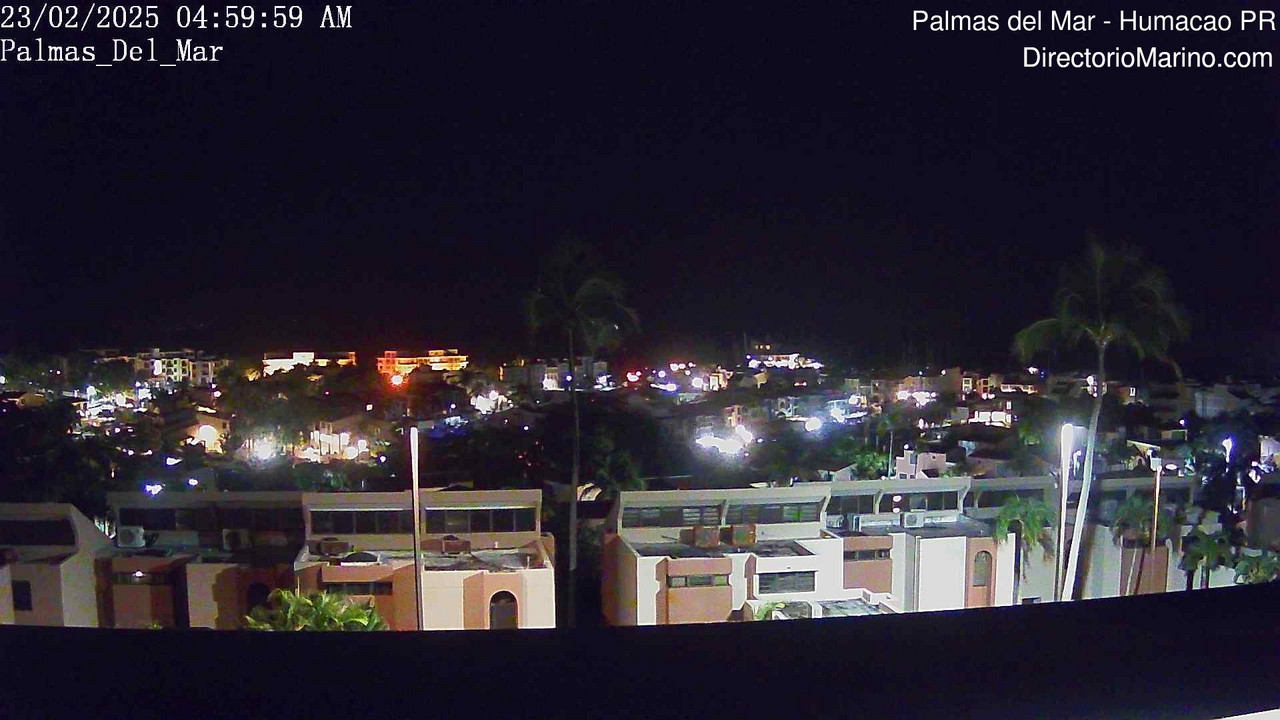 time-lapse frame, PalmasDelMar webcam