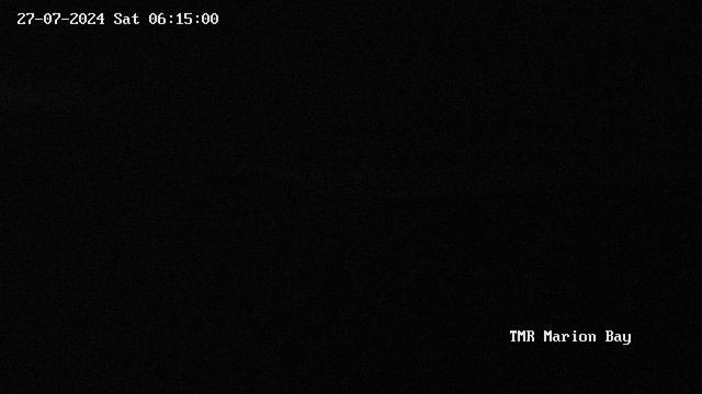 time-lapse frame, TMR - Marion Bay webcam