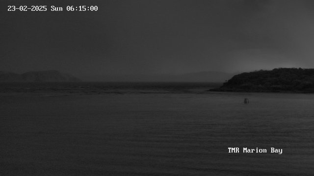 time-lapse frame, TMR - Marion Bay webcam