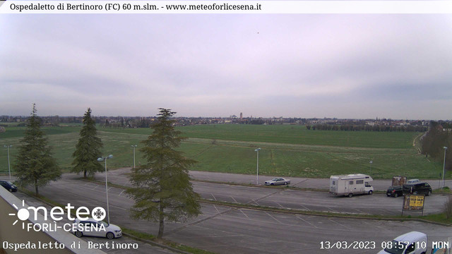time-lapse frame, Ospedaletto di Bertinoro webcam