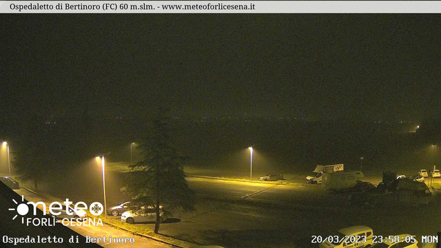 time-lapse frame, Ospedaletto di Bertinoro webcam