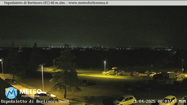 time-lapse frame, Ospedaletto di Bertinoro webcam