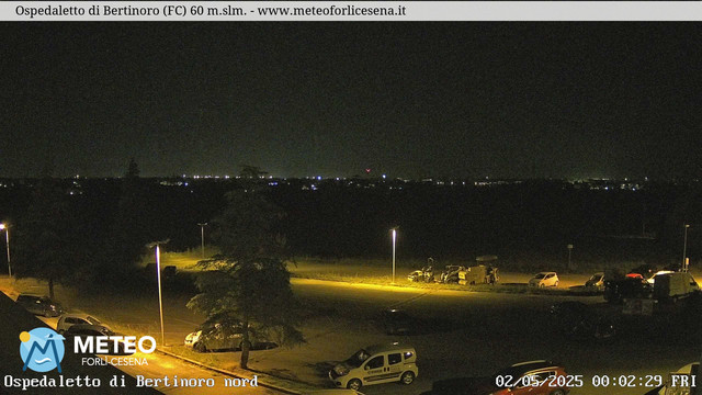 time-lapse frame, Ospedaletto di Bertinoro webcam