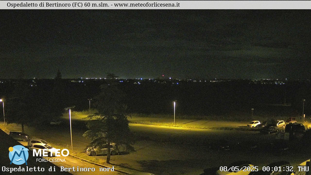 time-lapse frame, Ospedaletto di Bertinoro webcam