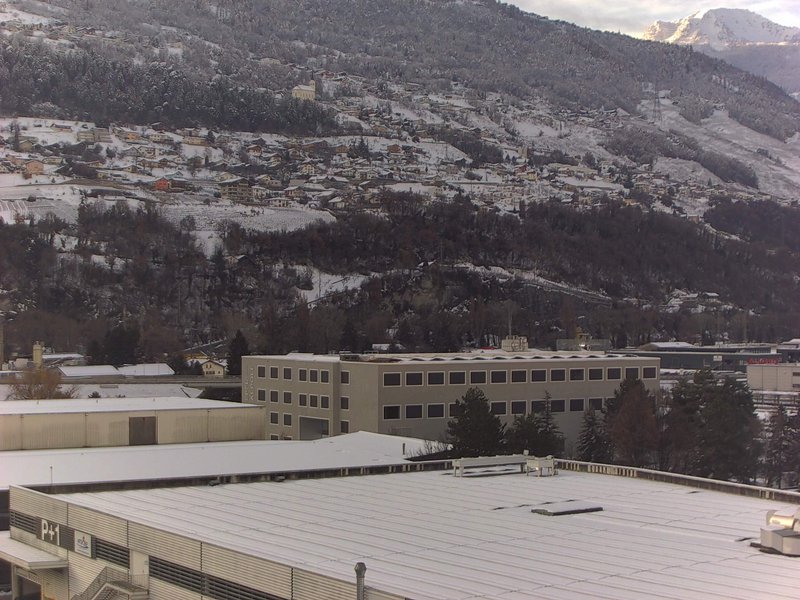 time-lapse frame, Sion - Industrie 17 sud webcam