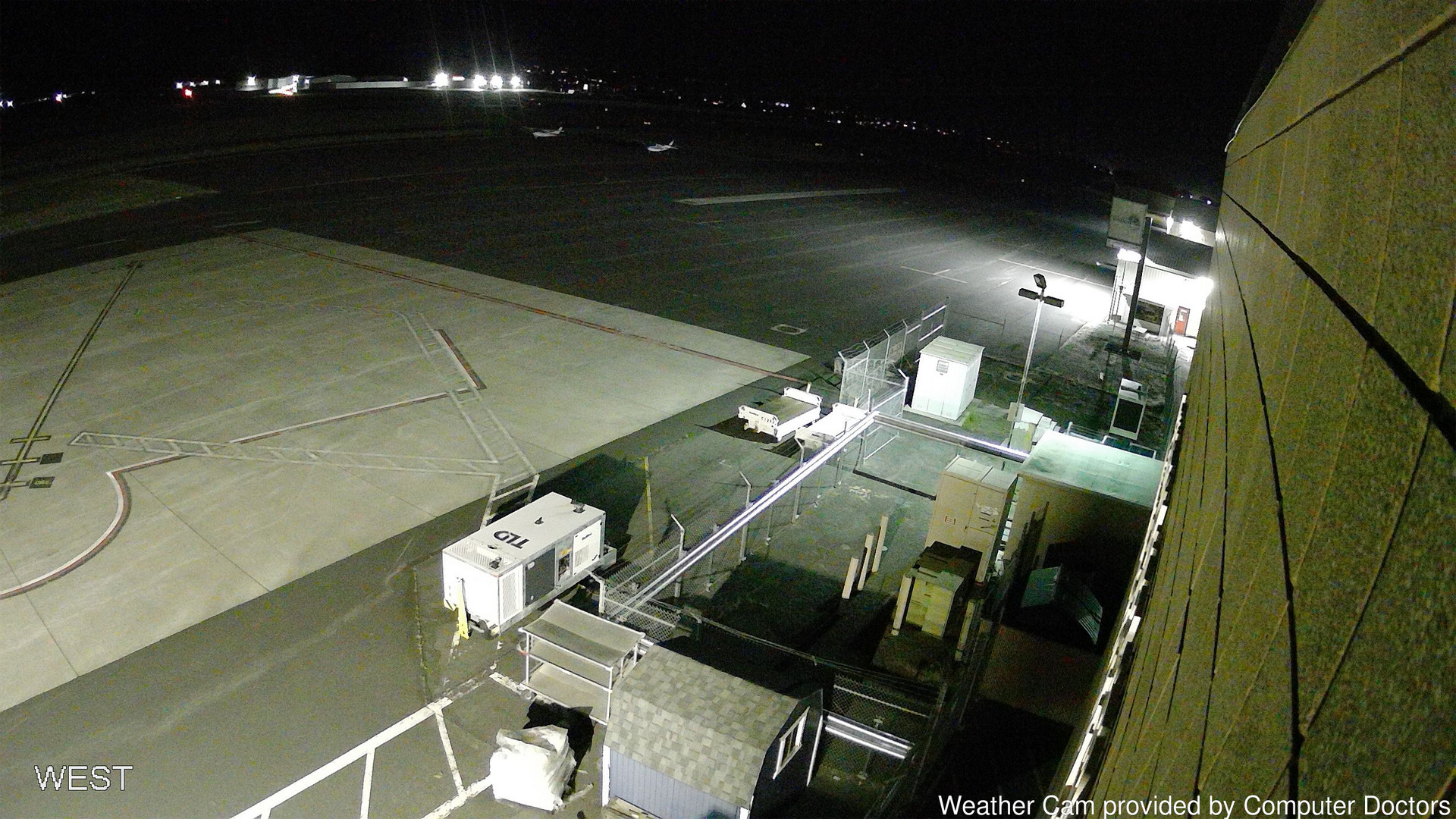 time-lapse frame, West webcam