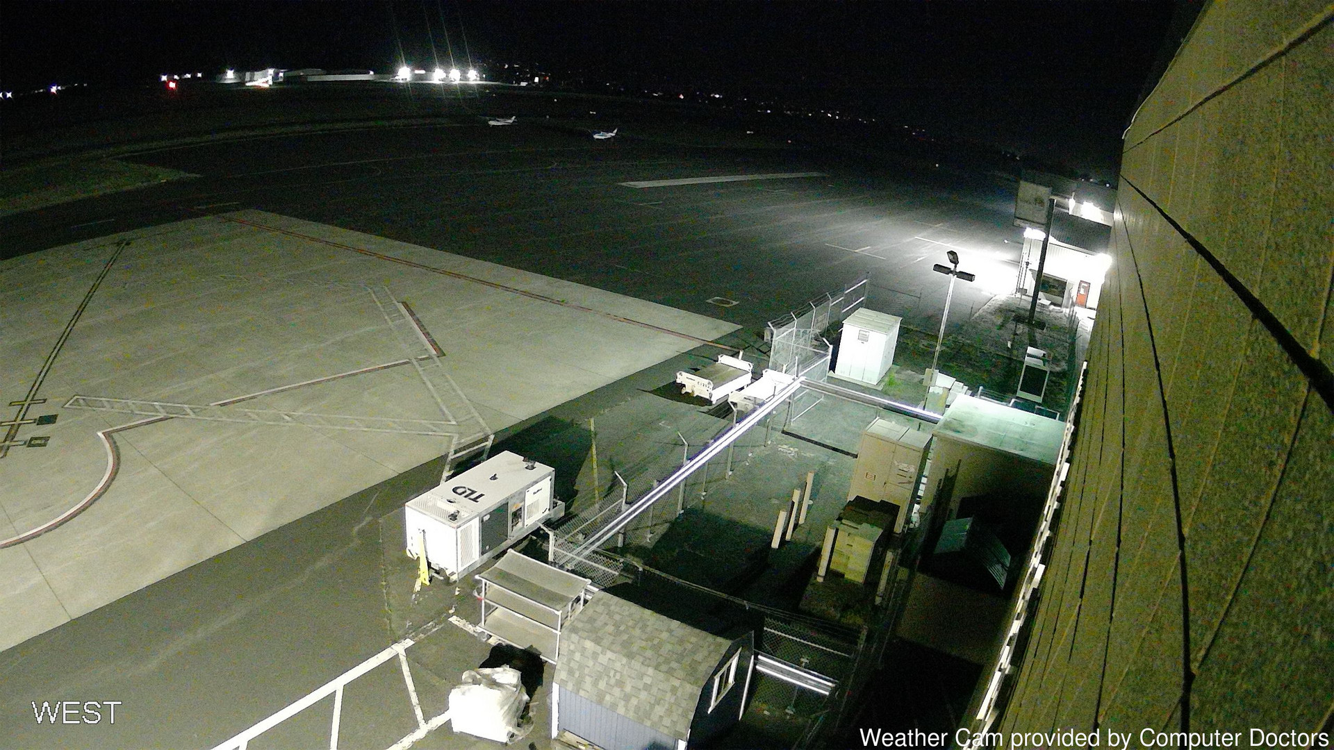 time-lapse frame, West webcam