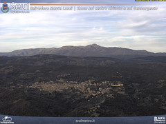 view from Monte Lusei Seui on 2024-01-22