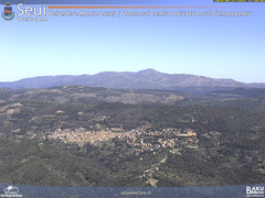 view from Monte Lusei Seui on 2024-04-13