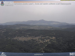 view from Monte Lusei Seui on 2024-04-15