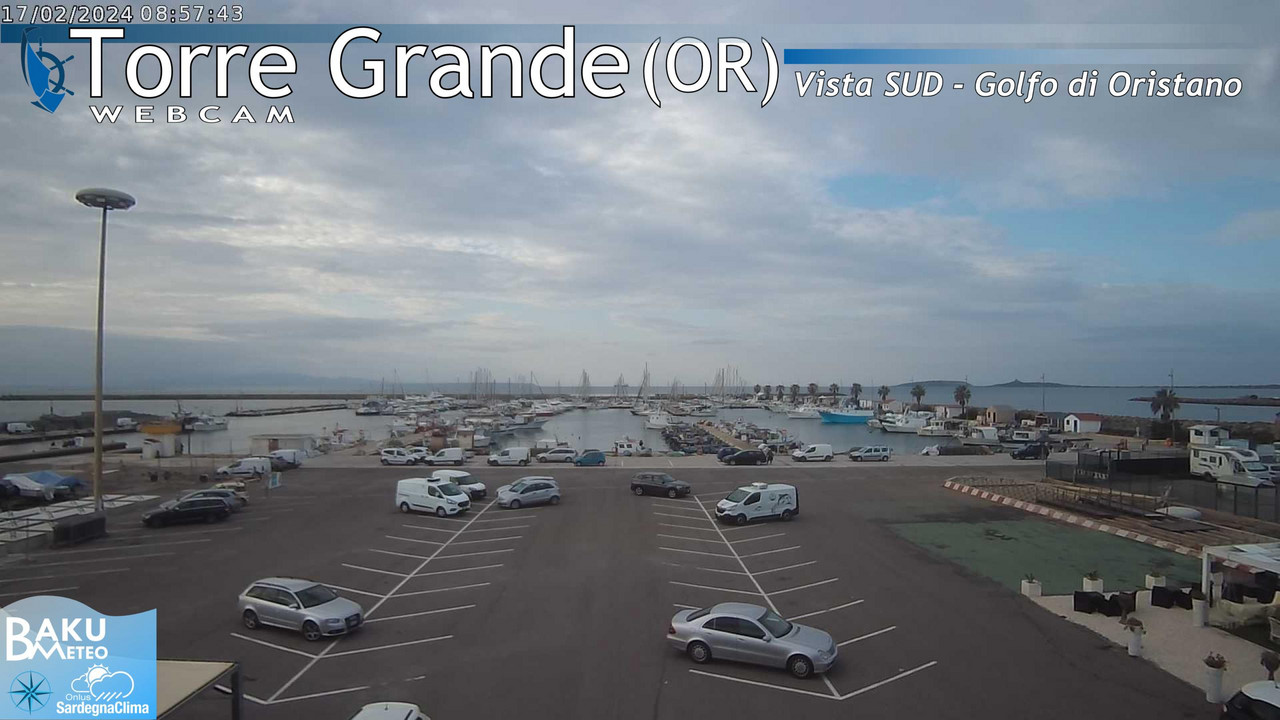time-lapse frame, Torre Grande webcam