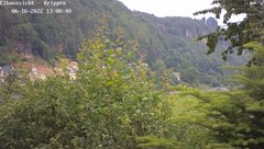 view from Webcam in Bad Schandau Sächsische Schweiz on 2022-06-16