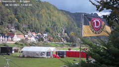 view from Webcam in Bad Schandau Sächsische Schweiz on 2022-10-02