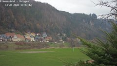 view from Webcam in Bad Schandau Sächsische Schweiz on 2022-11-22