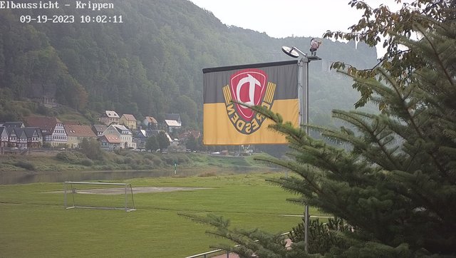 time-lapse frame, Webcam in Bad Schandau Sächsische Schweiz webcam