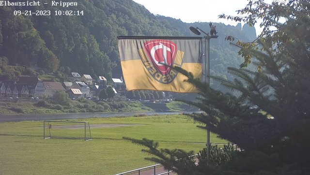 time-lapse frame, Webcam in Bad Schandau Sächsische Schweiz webcam