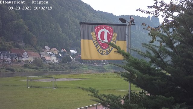 time-lapse frame, Webcam in Bad Schandau Sächsische Schweiz webcam