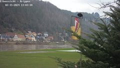 view from Webcam in Bad Schandau Sächsische Schweiz on 2024-02-15
