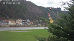 view from Webcam in Bad Schandau Sächsische Schweiz on 2024-02-17