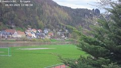 view from Webcam in Bad Schandau Sächsische Schweiz on 2024-04-03