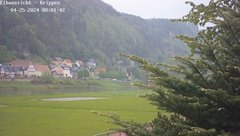 view from Webcam in Bad Schandau Sächsische Schweiz on 2024-04-25