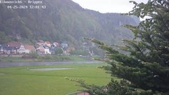 view from Webcam in Bad Schandau Sächsische Schweiz on 2024-04-25