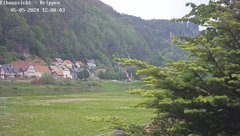 view from Webcam in Bad Schandau Sächsische Schweiz on 2024-05-05