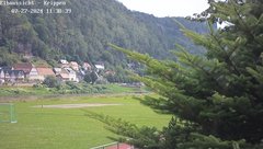 view from Webcam in Bad Schandau Sächsische Schweiz on 2024-07-27