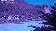 view from Webcam in Bad Schandau Sächsische Schweiz on 2025-02-18