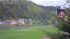 view from Webcam in Bad Schandau Sächsische Schweiz on 2025-04-21