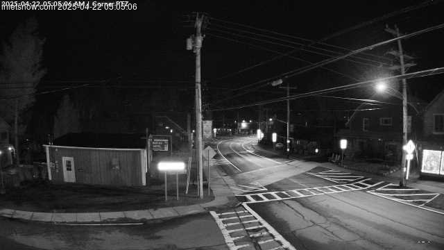 time-lapse frame, Downtown Inlet, NY webcam