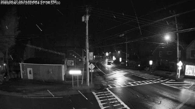 time-lapse frame, Downtown Inlet, NY webcam