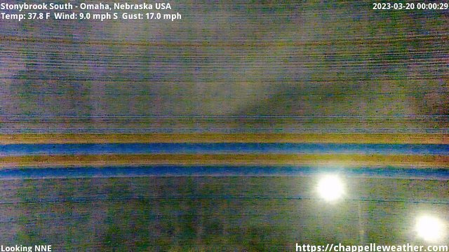 time-lapse frame, Stoneybrook South webcam