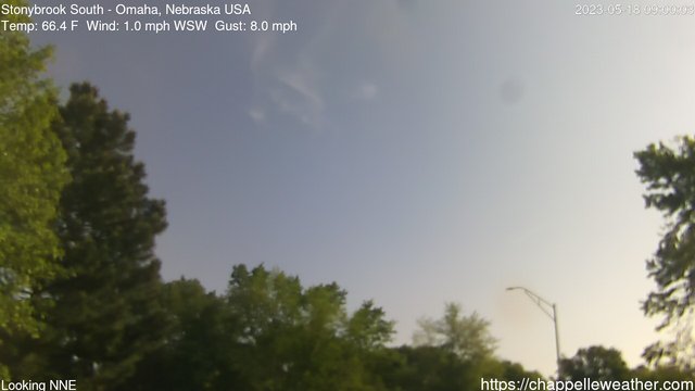 time-lapse frame, Stoneybrook South webcam