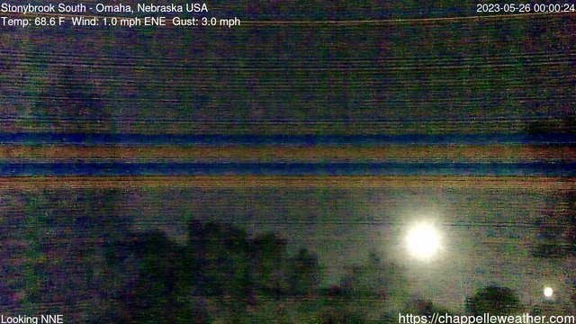 time-lapse frame, Stoneybrook South webcam