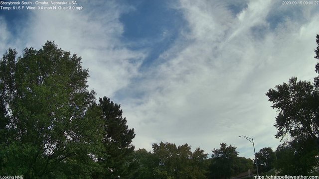 time-lapse frame, Stoneybrook South webcam