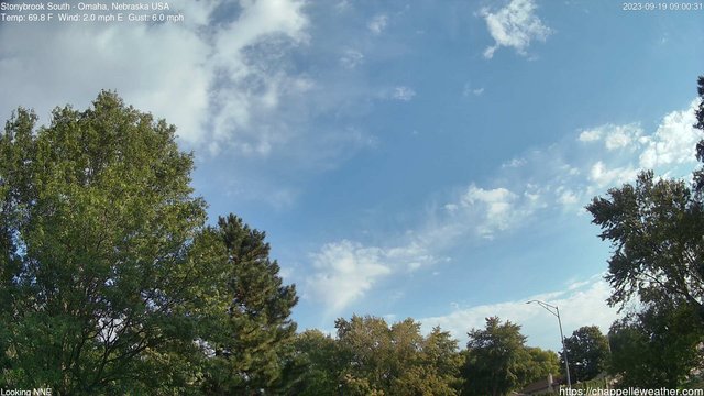 time-lapse frame, Stoneybrook South webcam